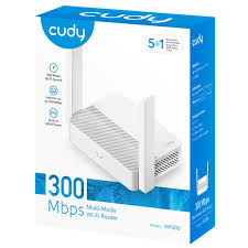 راوتر مقوي شبكة الإنترنت - cudy Wi-Fi Router WR300