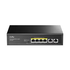قسام مفاتيح شبكة الإنترنت - cudy GS1006P-6-Port 10/100/1000MSwitch. 4-Port