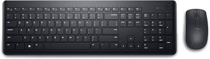 كيبورد وماوس لاسلكي واير لس من ديل - DELL wireless Keyboard + mouse -KM3322